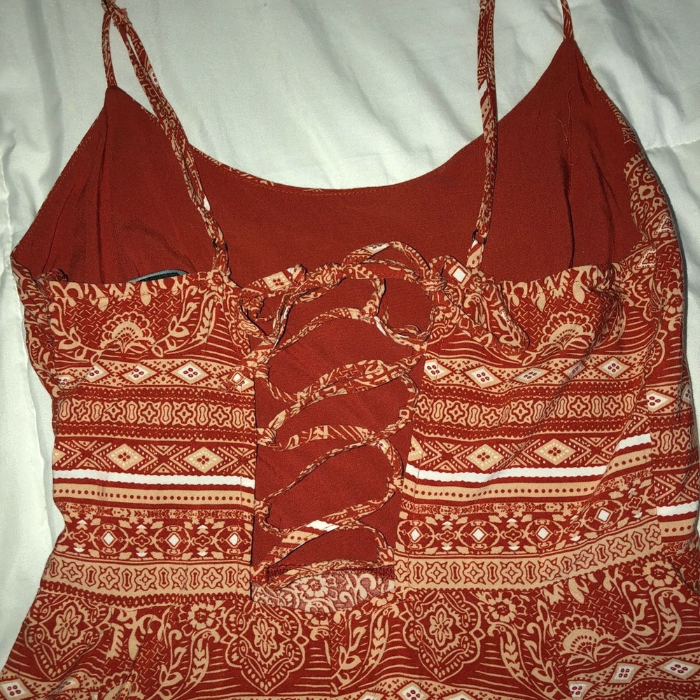 Print Mini Dress - Picture 4 of 4